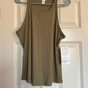 Olive Green Women's Tank Top